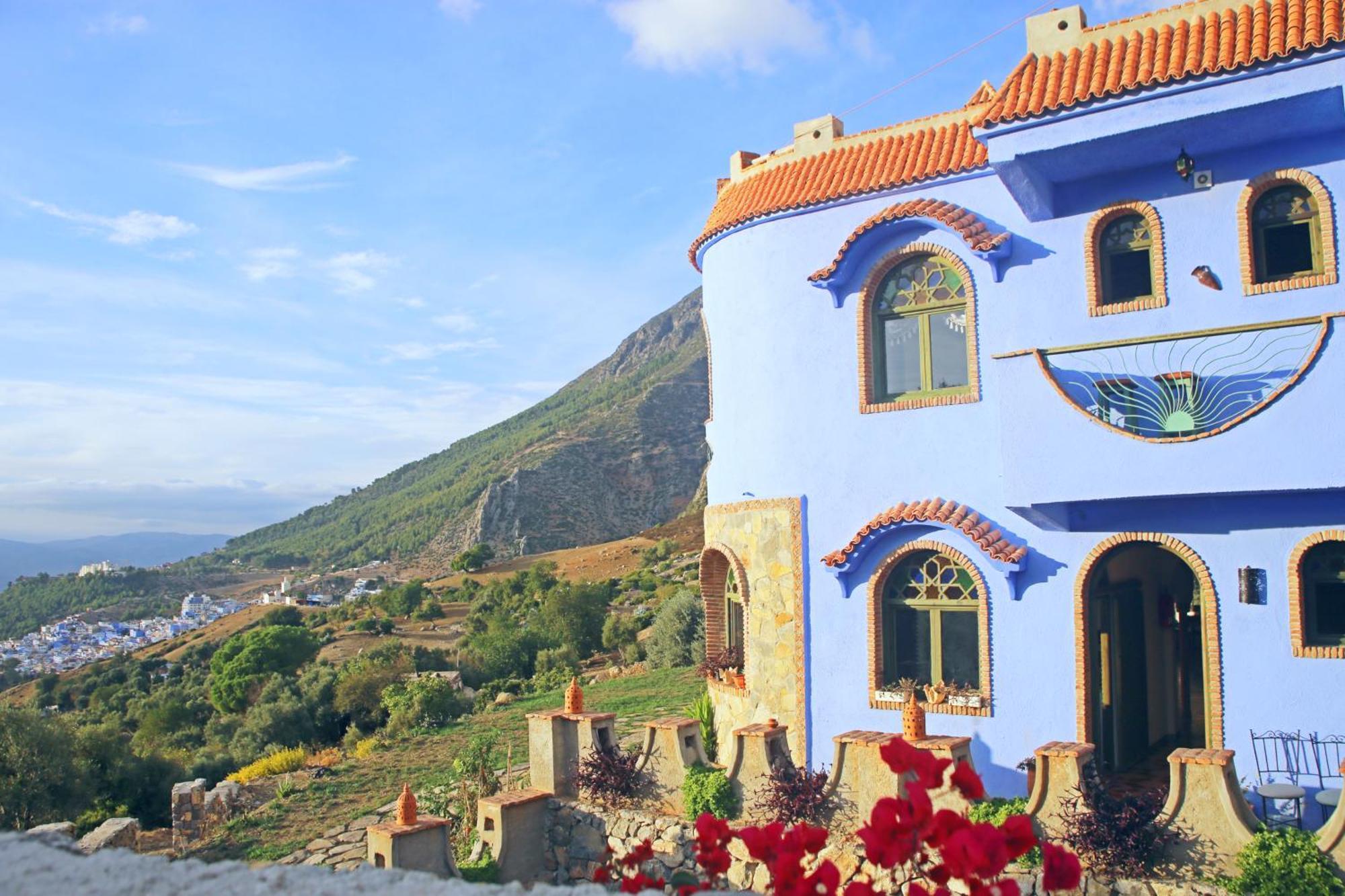 Haven Hills Social Club Hotell Chefchaouen Exteriör bild
